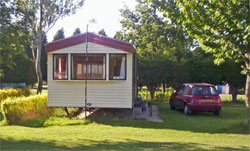 Photo of a caravan at Cobbs Hill Farm