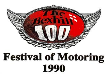 Logo of Bexhill 100 Festival of Motoring 1990