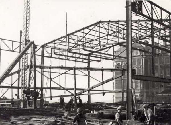 The DLWP under construction