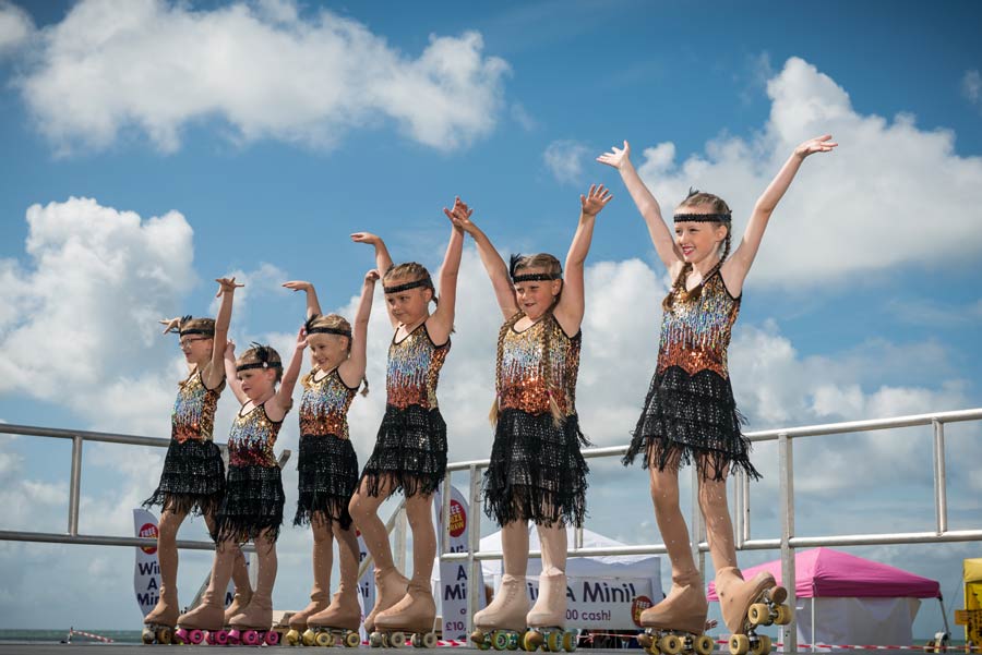 Young dancers take part