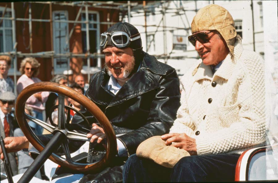 Spike Milligan with Paul Foulkes Halbard at the first Bexhill 100