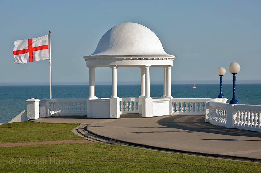 Sunset at Bexhill Colonnade