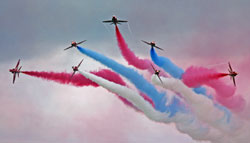 The Red Arrows at Eastbourne Airbourne