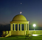 The Moon and Venus at Colonnade