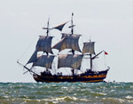 Sailing Boat Off Bexhill-on-Sea Coast