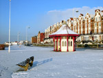 Snow at Bexhill-on-Sea