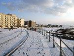 Snow at Bexhill-on-Sea