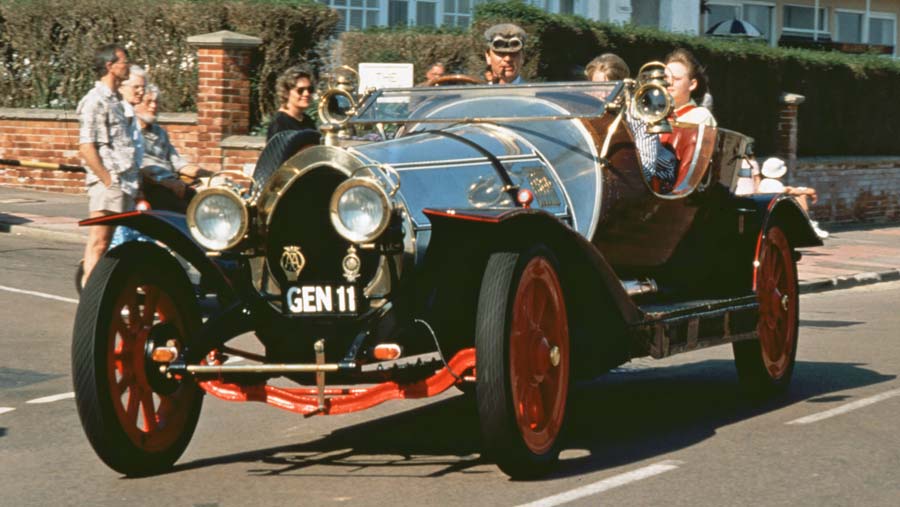 Chitty Chitty Bang Bang at the Bexhill 100 Festival of Motoring in 1990