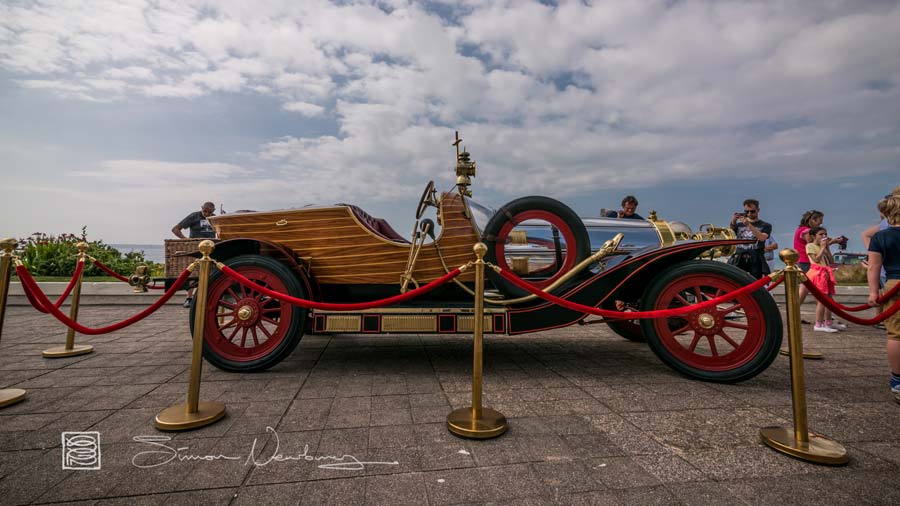 Chitty Chitty Bang Bang on the DLWP terrace