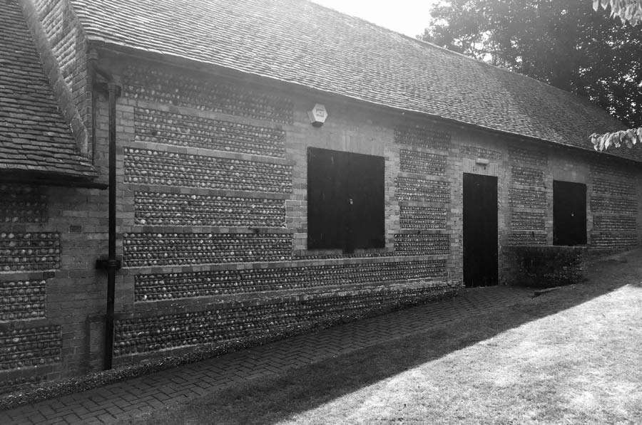 The old Manor Barn Costume Museum