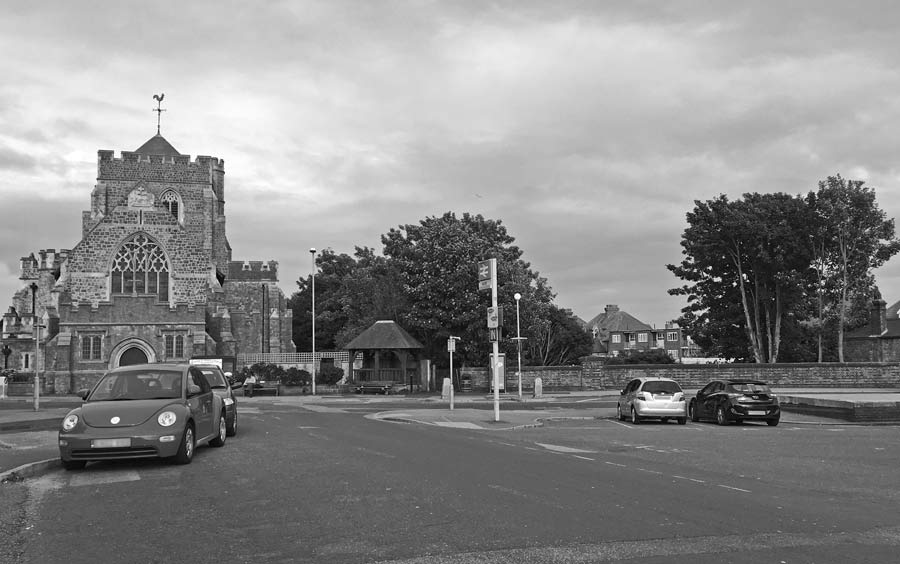 Opposite Bexhill Railway Station