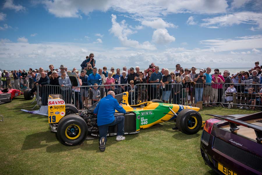 Michael Schumacher's formula 1 Benetton car