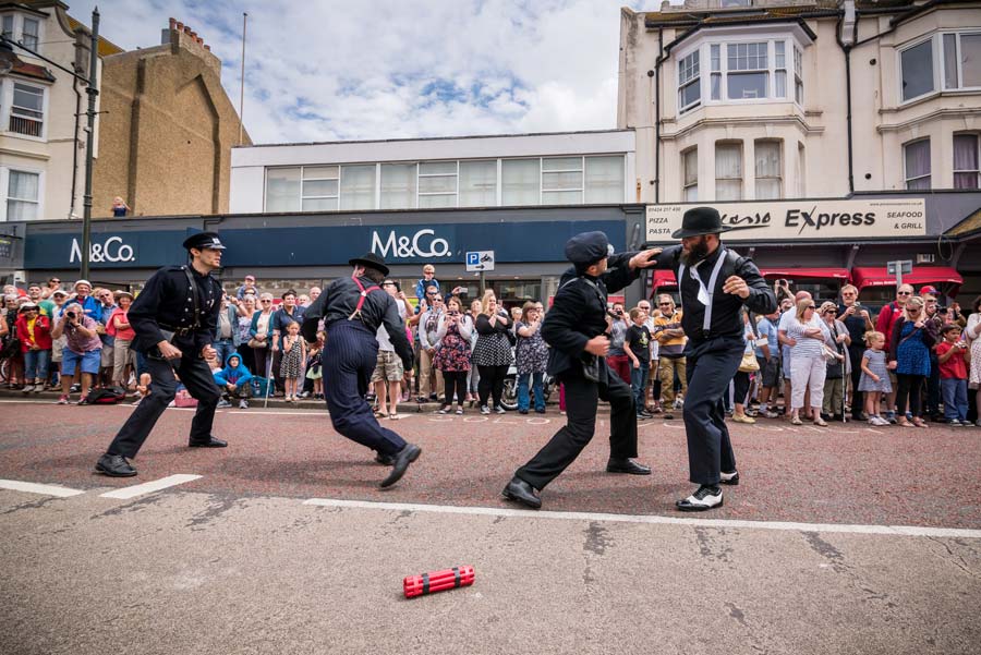 Prohibition stunts in Devonshire Road