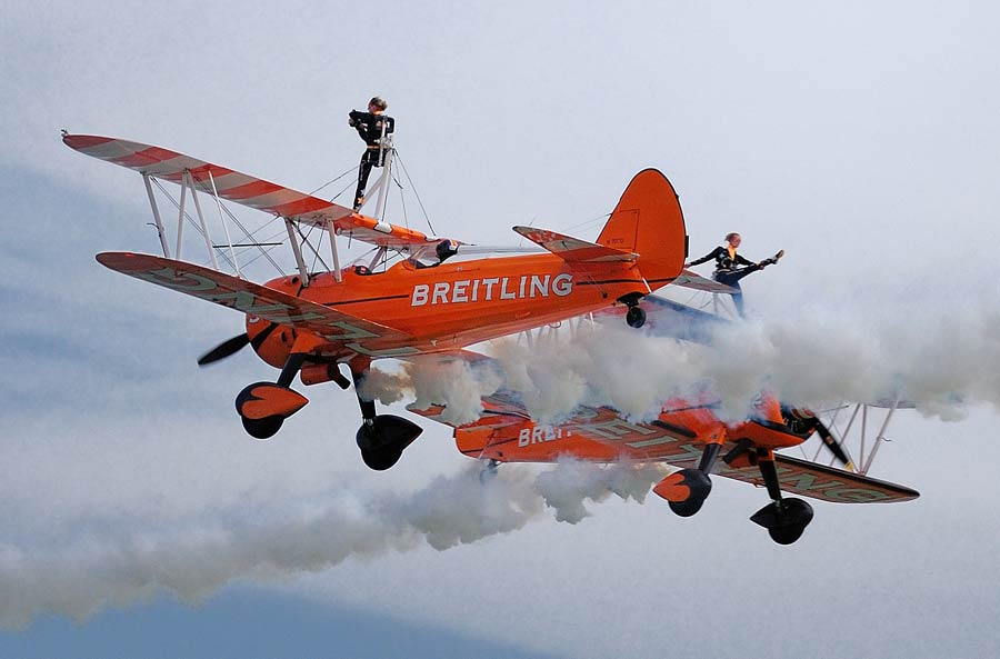 Wing Walkers at the 2014 event