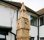 Shredded Wheat Clock