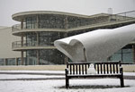Snow at Bexhill-on-Sea - April 2008